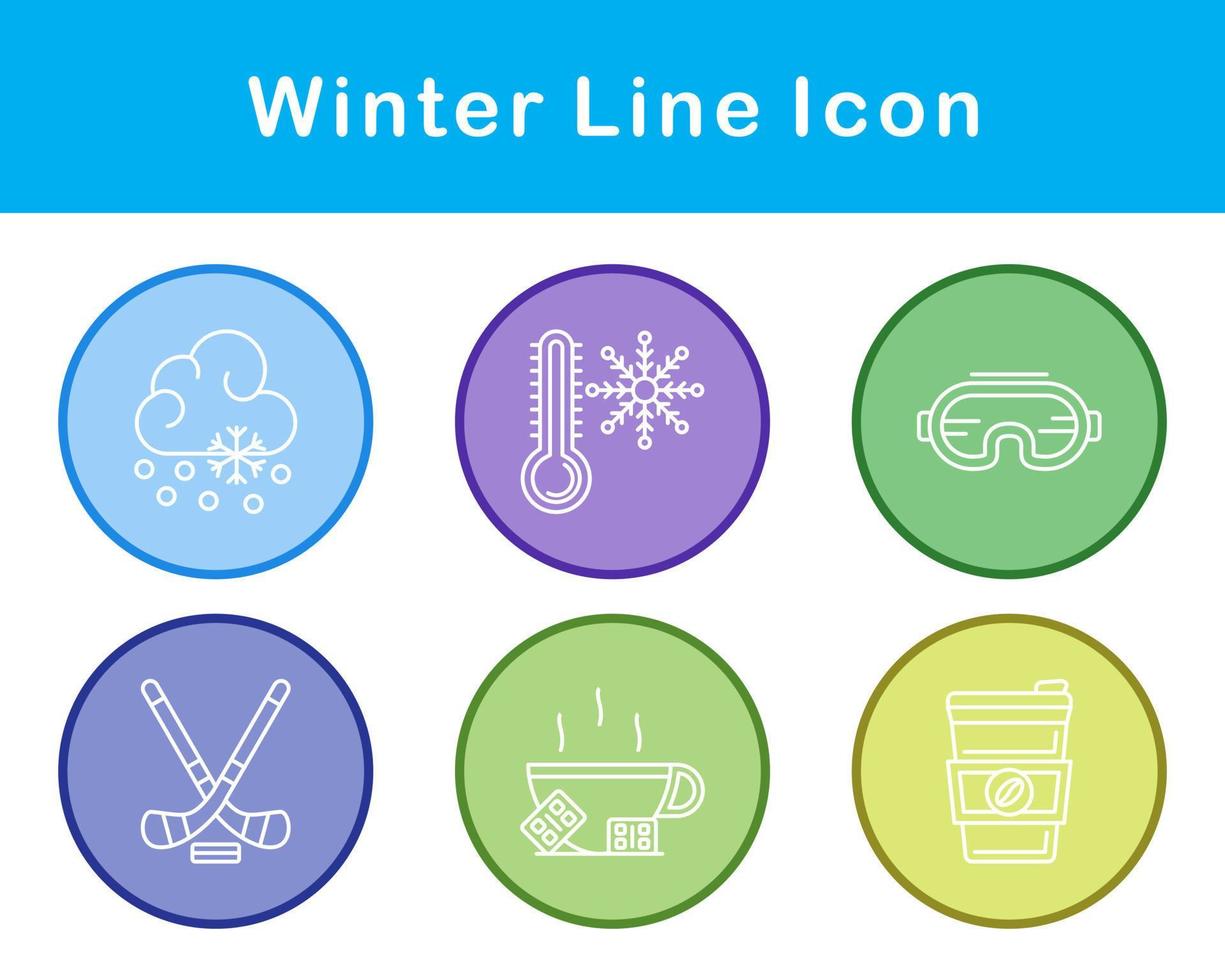 Winter Vector Icon Set