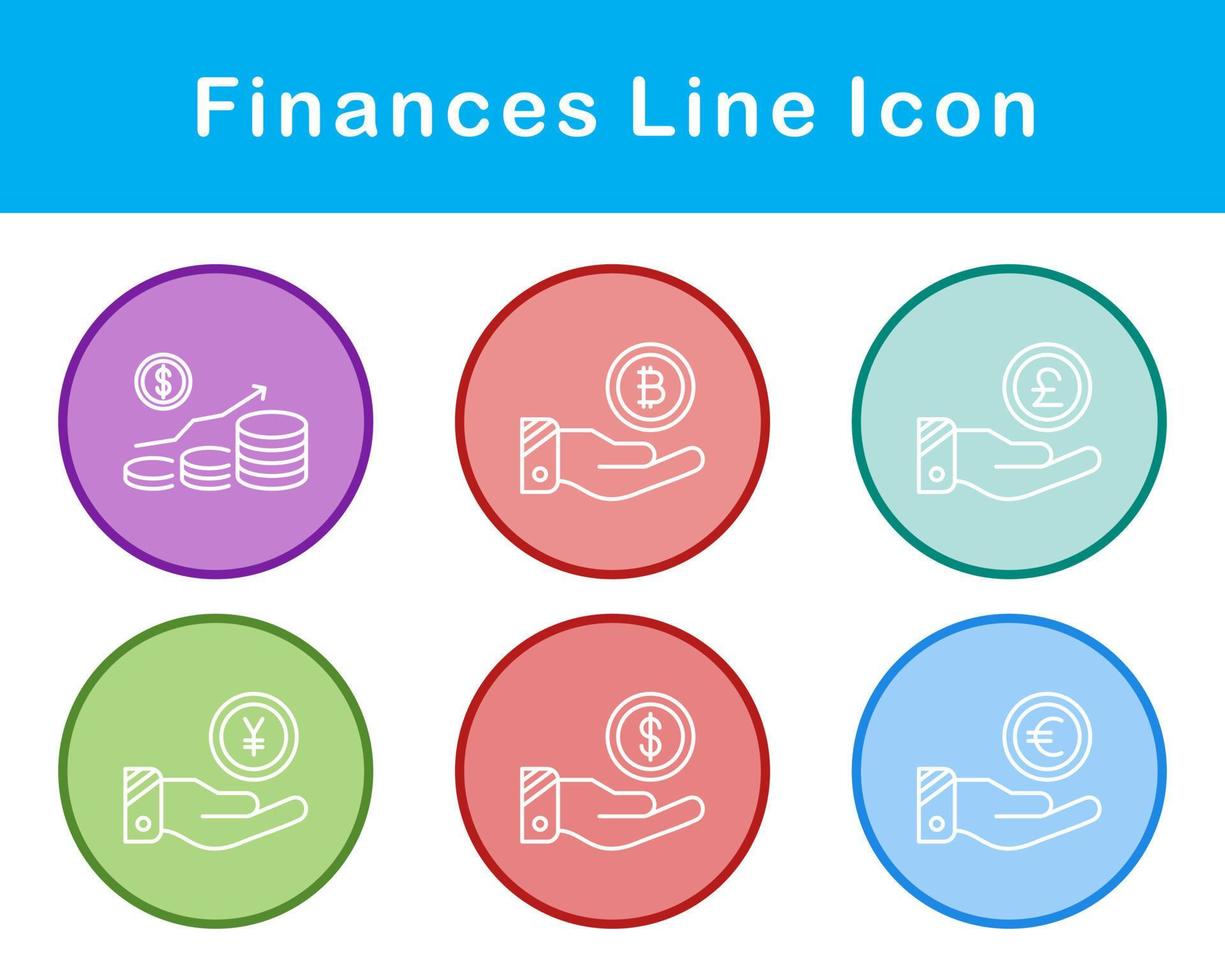 Finances Vector Icon Set