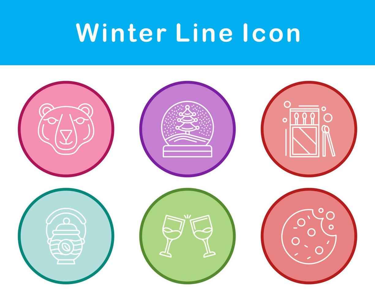 Winter Vector Icon Set