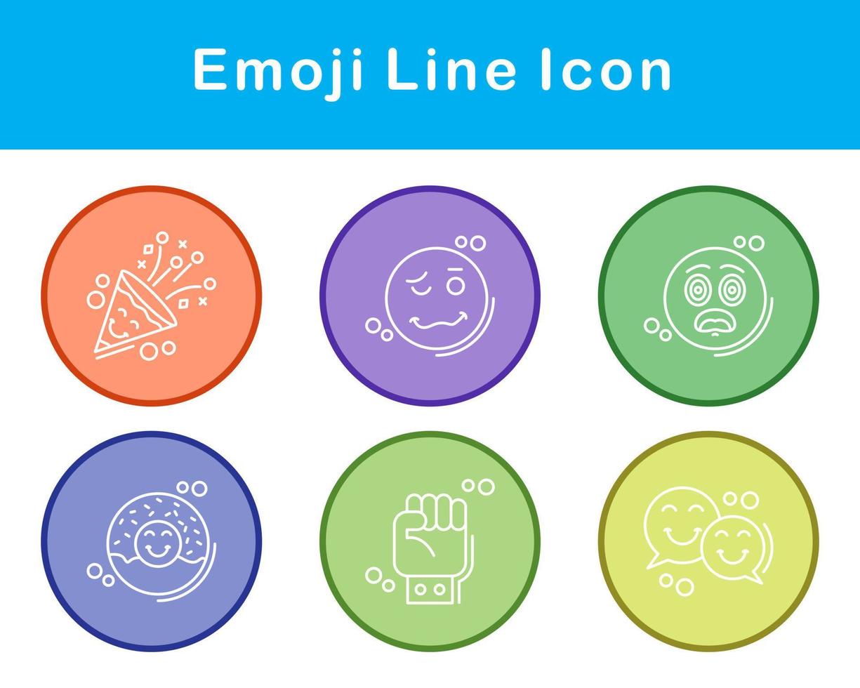 emoji vector icono conjunto