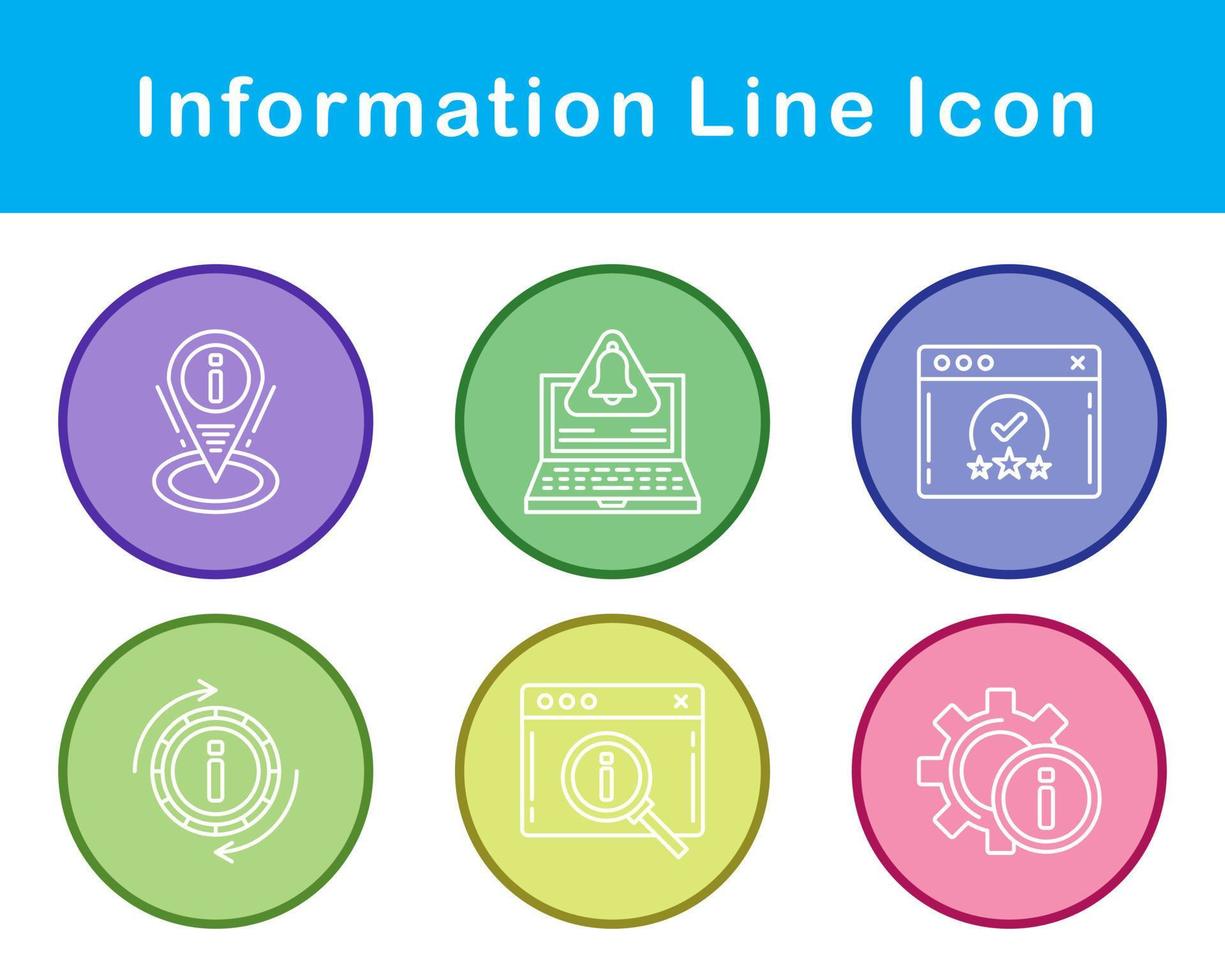 Information Vector Icon Set