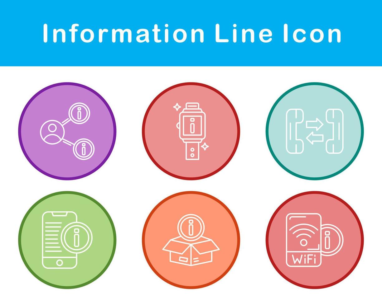 Information Vector Icon Set