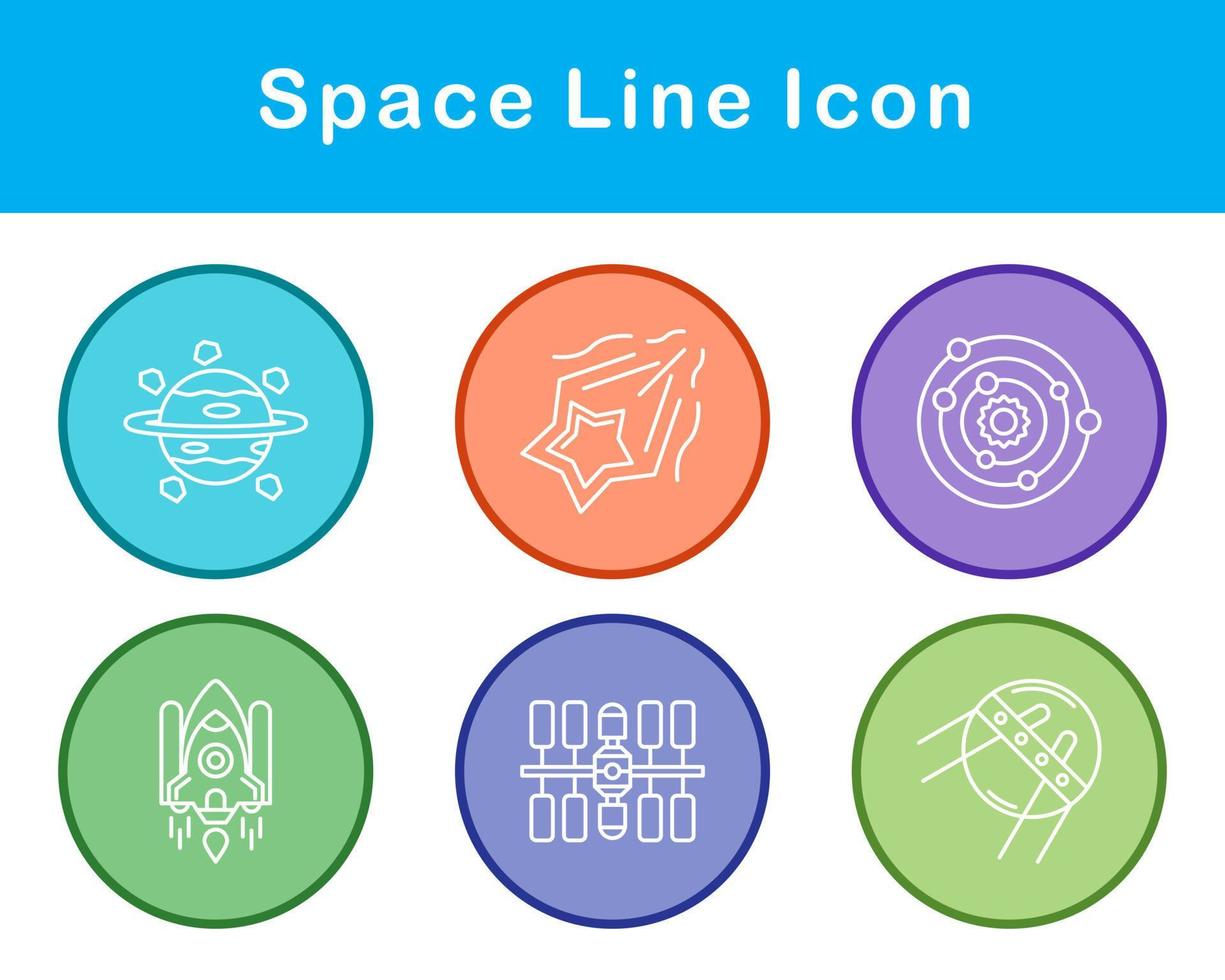 Space Vector Icon Set