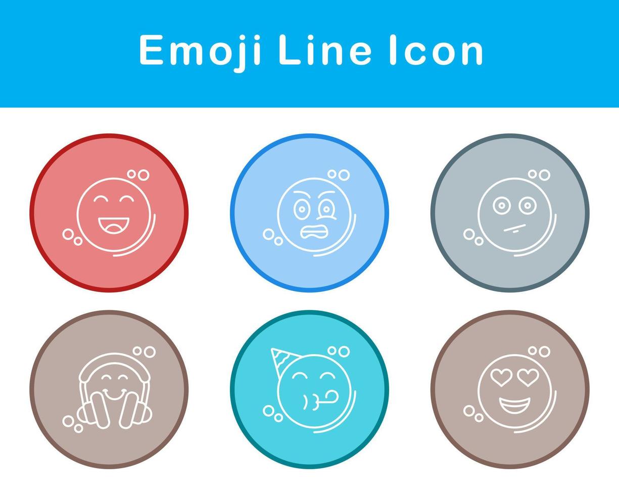 emoji vector icono conjunto