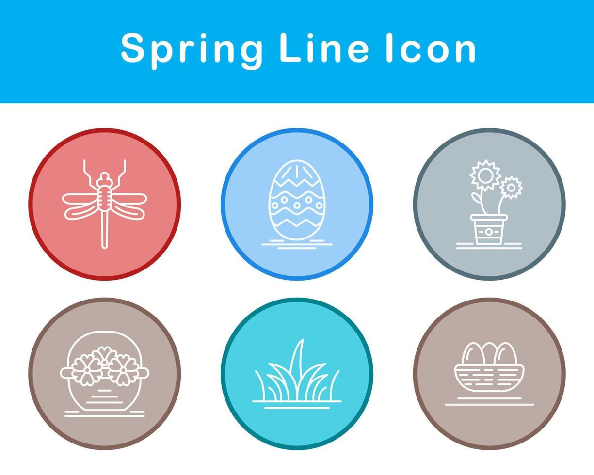 Spring Vector Icon Set