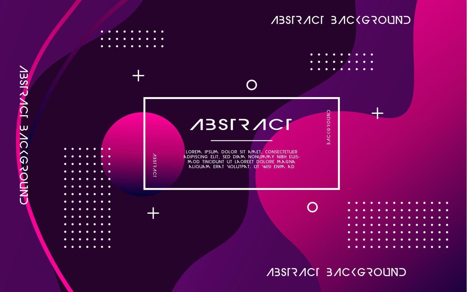 moderno resumen líquido color antecedentes. dinámica texturizado geométrico elementos diseño con puntos decoración. lata ser usado en carteles, pancartas, web y ninguna más vector