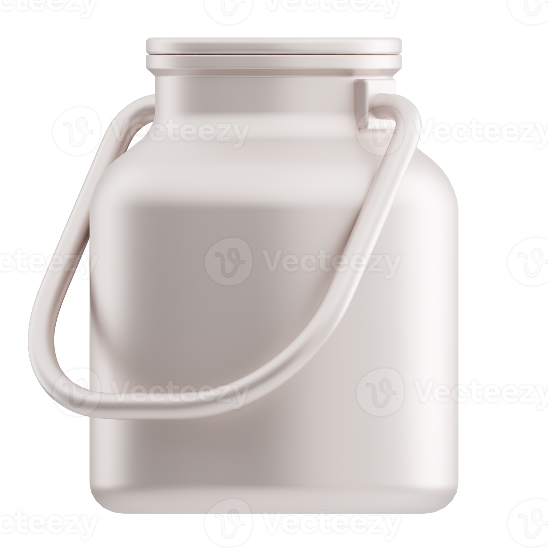 Milk bucket Farming 3D Illustration 21360273 PNG