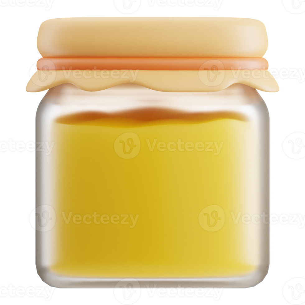 Honey Farming 3D Illustration png