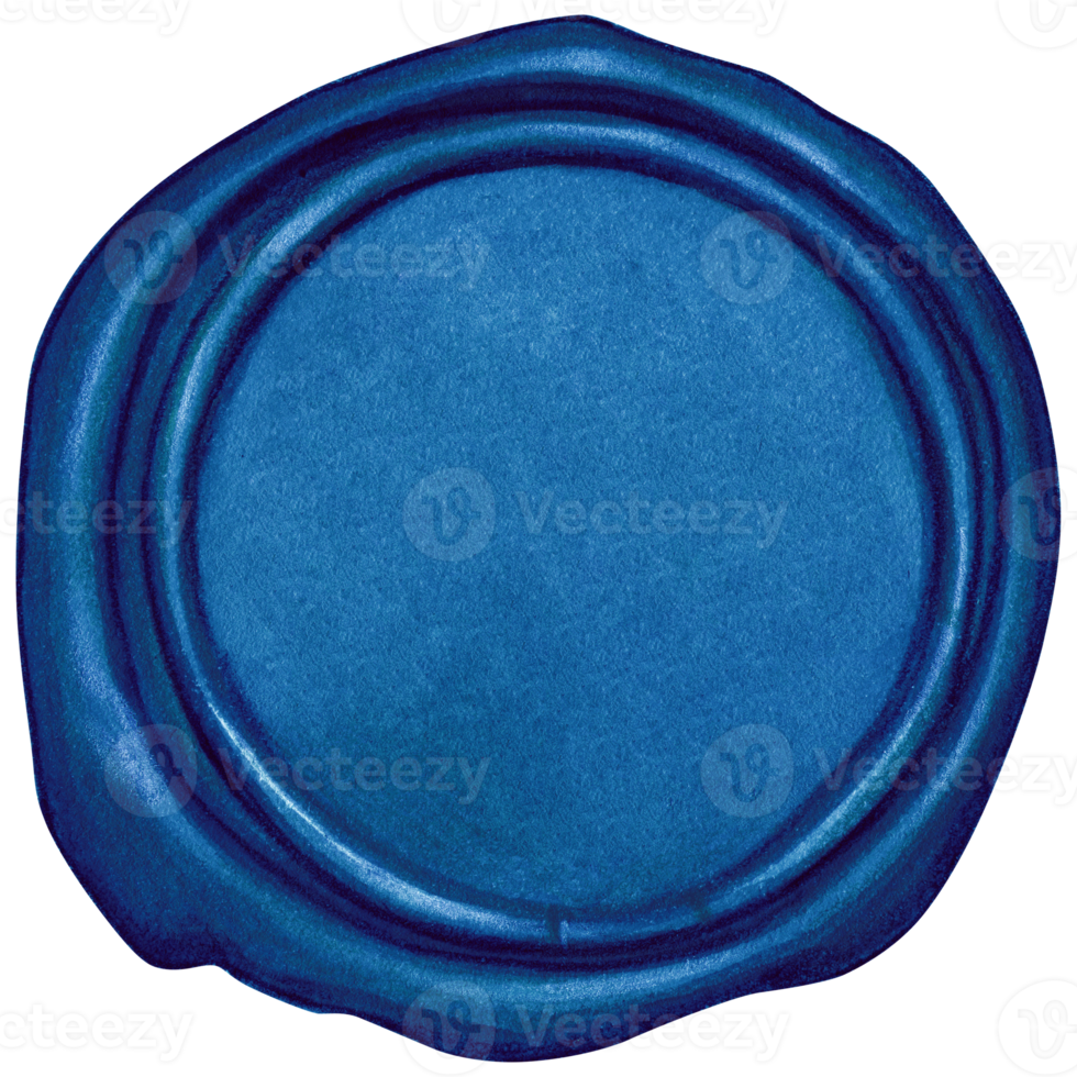 Watercolor vintage calligraphy wax seal 21361039 PNG