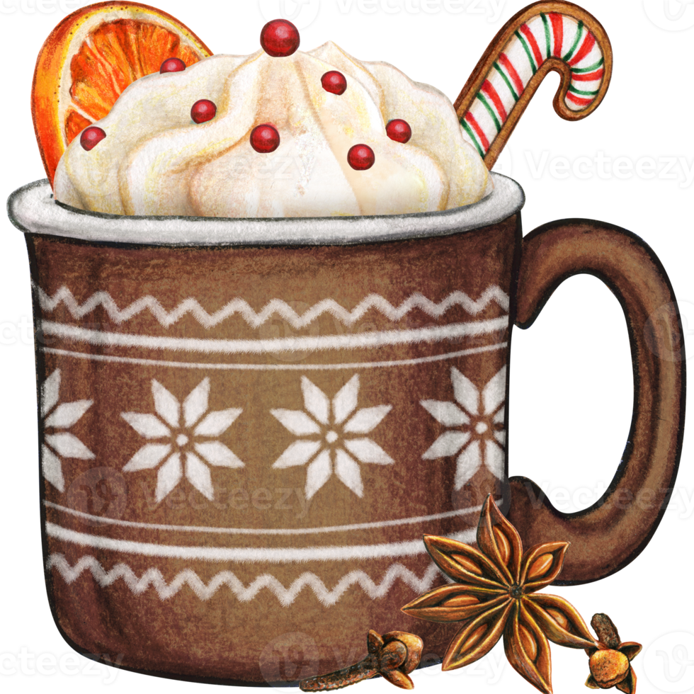 Free Watercolor hand drawn enamel mug 21361055 PNG with Transparent