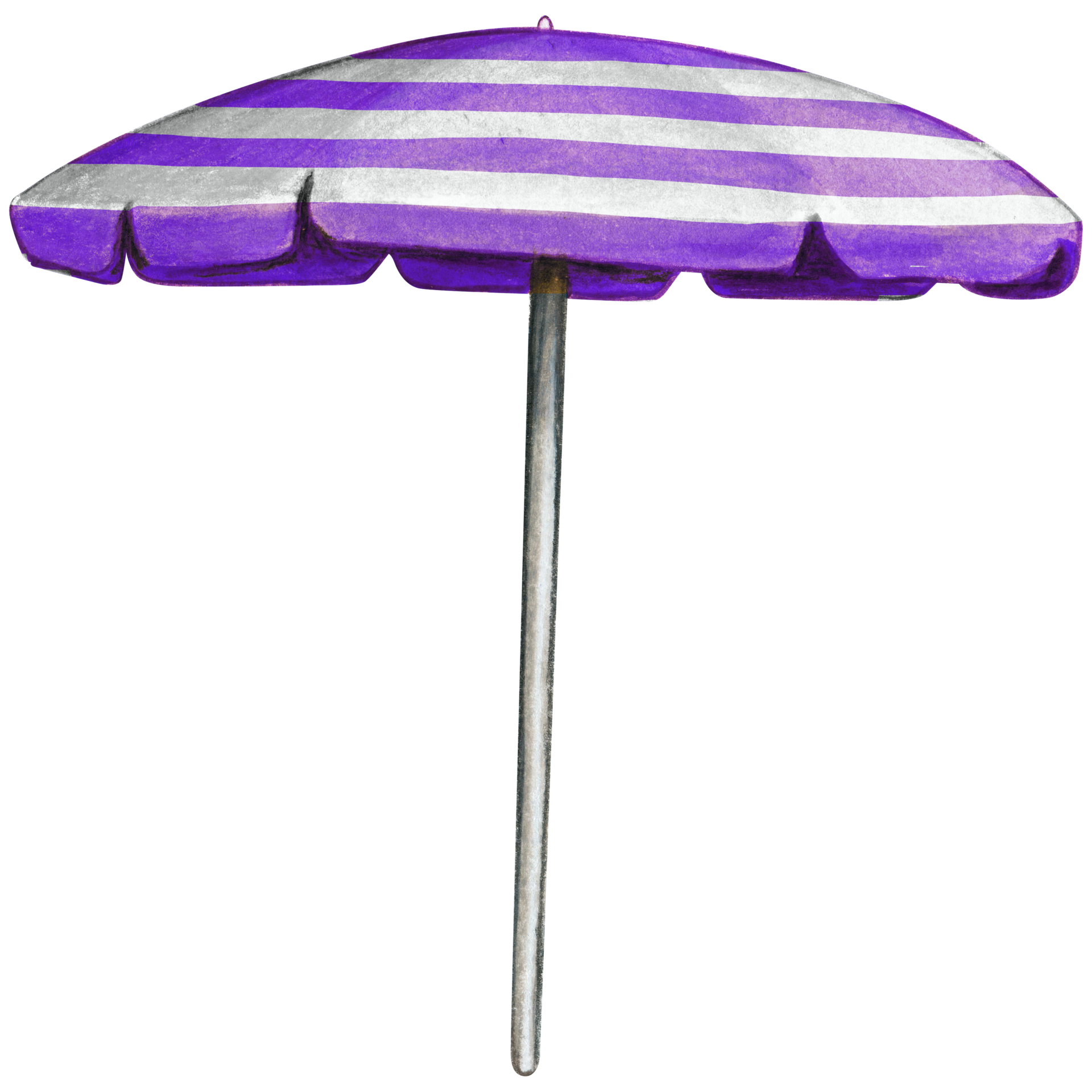 Free Watercolor colorful summer beach umbrella 21361744 PNG with