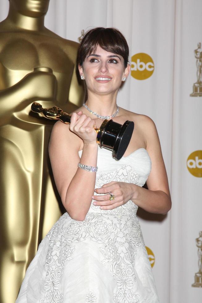 Penelope Cruz  in the 81st Academy Awards Press Room at the Kodak Theater in Los Angeles CA  onFebruary 22 20092009 photo