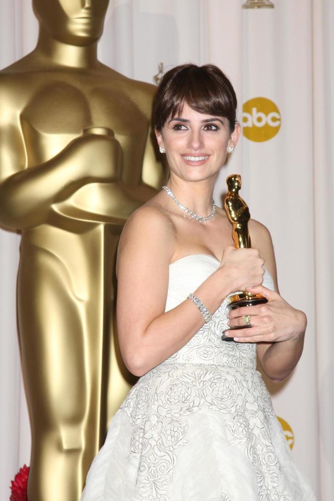 penélope cruz en el 81 academia premios prensa habitación a el Kodak teatro en los angeles California en febrero 22 20092009 foto