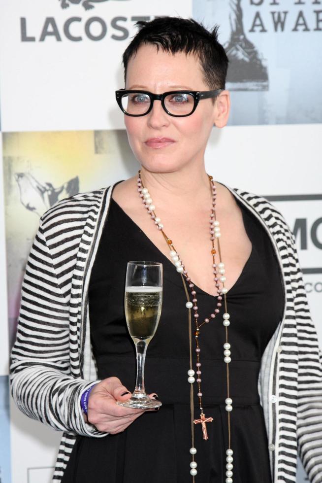 Lori Petty   arriving at the  Film Indpendents  24th Annual Spirit Awards on the beach in Santa Monica CA  onFebruary 21 20092009 photo