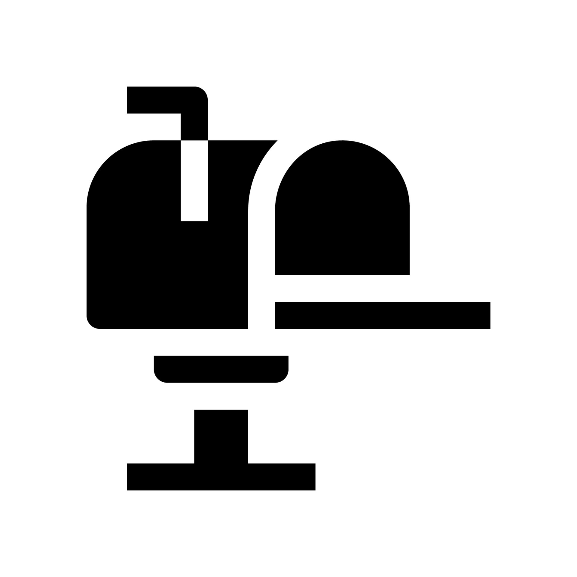 mailbox icon for your website, mobile, presentation, and logo design