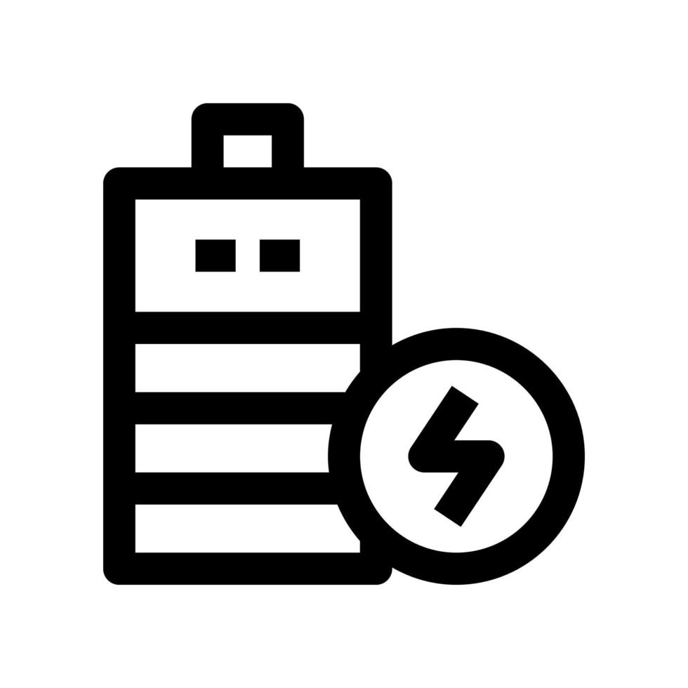 battery icon for your website, mobile, presentation, and logo design. vector