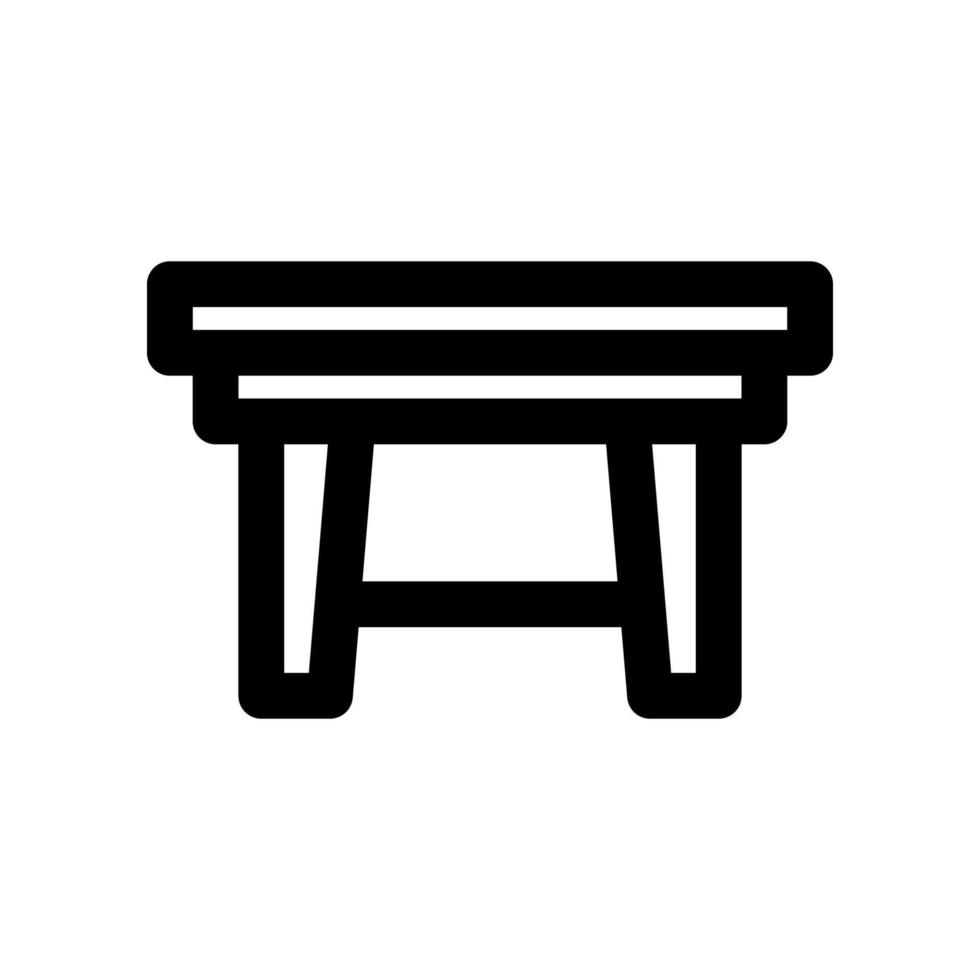 table icon for your website, mobile, presentation, and logo design. vector