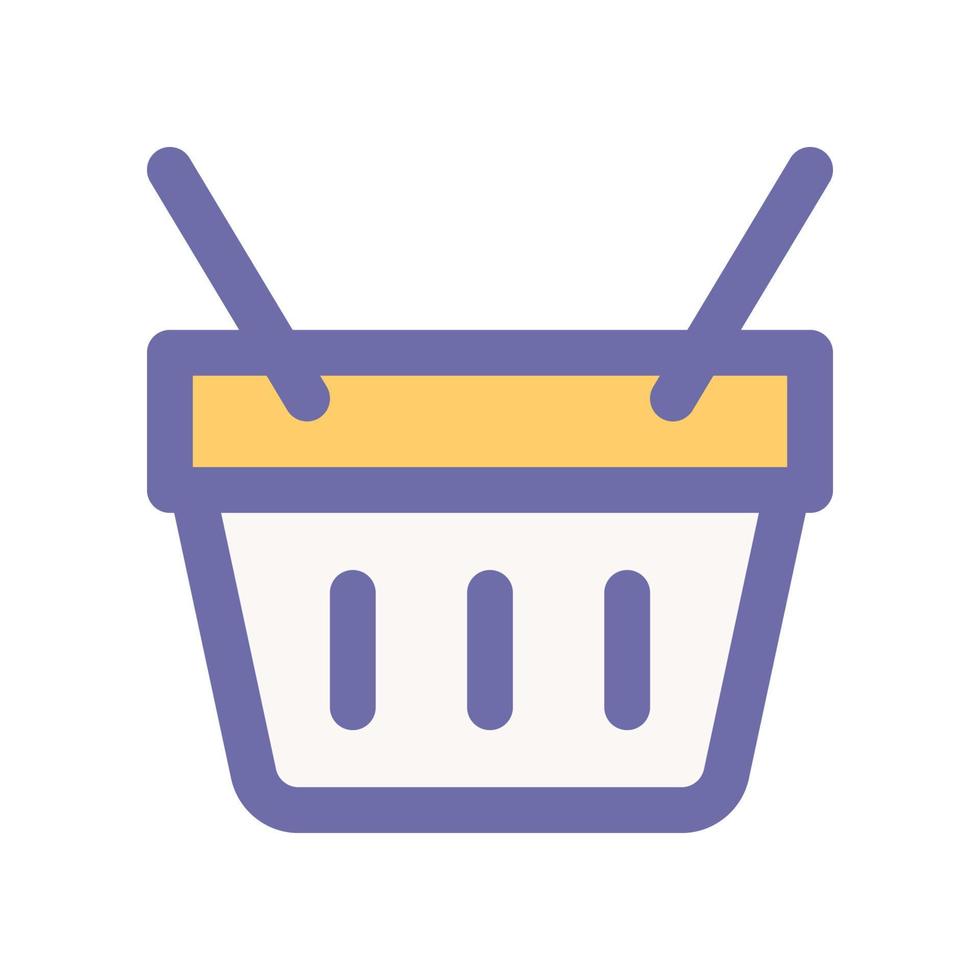 basket icon for your website design, logo, app, UI. vector