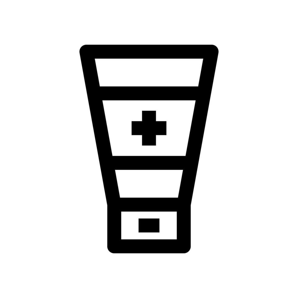 ointment icon for your website, mobile, presentation, and logo design. vector