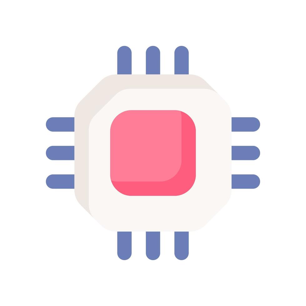 cpu icon for your website design, logo, app, UI. vector