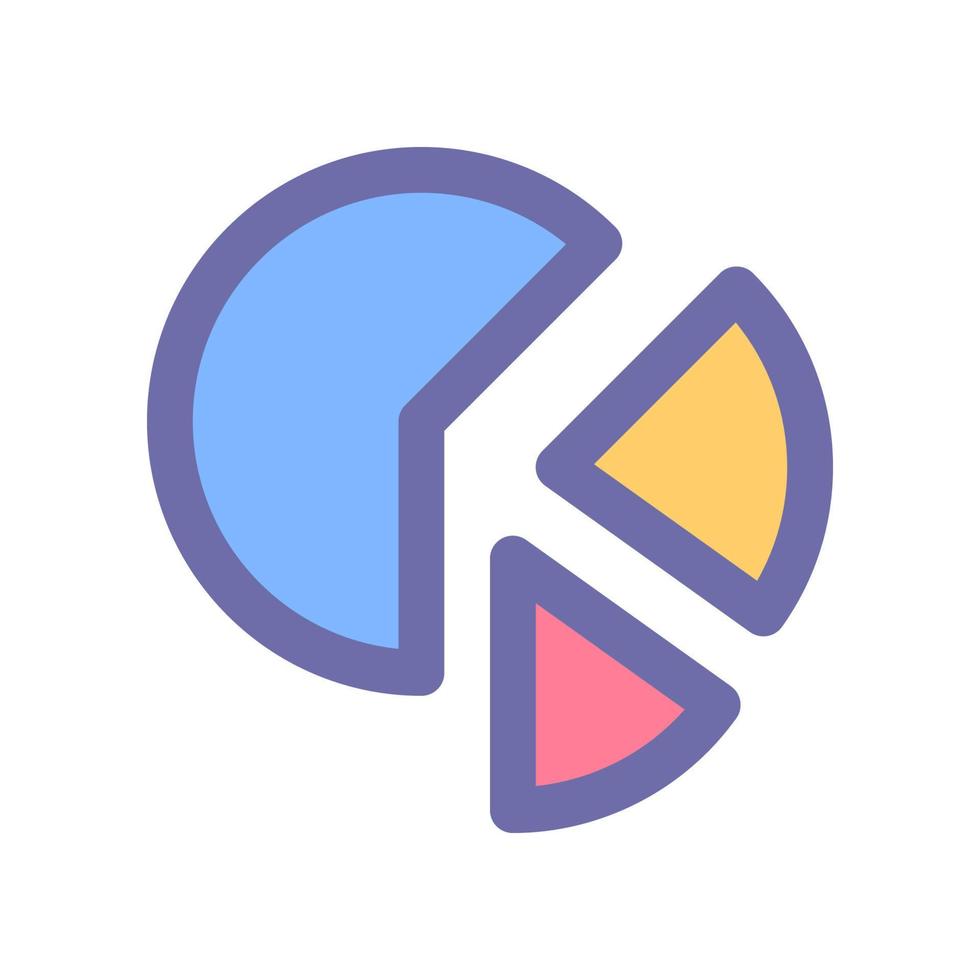 pie chart icon for your website design, logo, app, UI. vector
