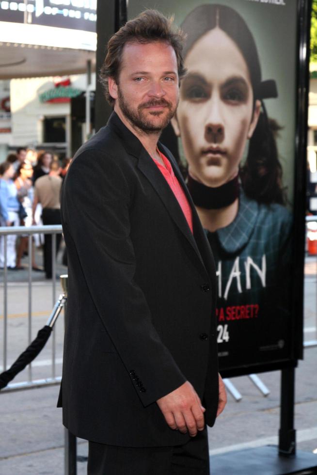 Peter Sarsgaard  arriving at the Orphan  LA Premiere at the Mann Village Theater  in Westwood  CA   on July 21 2009 2008 photo