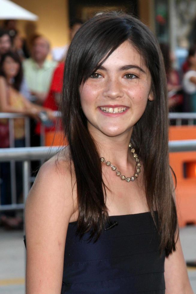 Isabelle Fuhrman arriving at the Orphan LA Premiere at the Mann Village