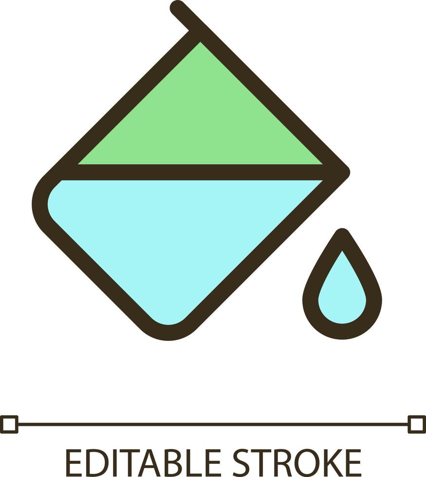 Paint bucket tool pixel perfect RGB color ui icon. Colour replacement