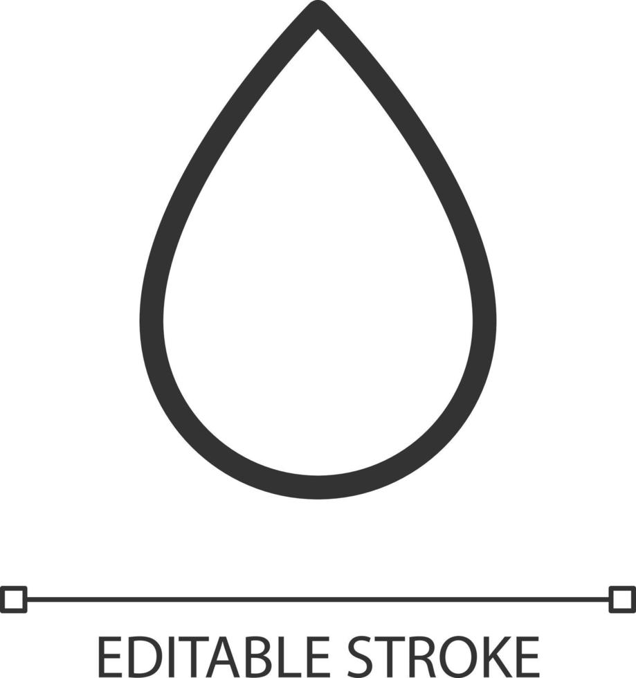 Blur pixel perfect linear ui icon. Photo editor instrument. Bokeh effect. Photography. GUI, UX design. Outline isolated user interface element for app and web. Editable stroke vector