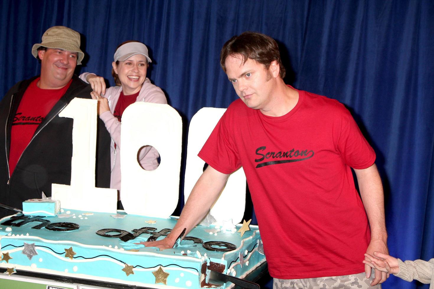 Rainn Wilson    100th Episode of The Office  On Location at Calamigos Ranch in Malibu  CA on April 14 20092009 photo
