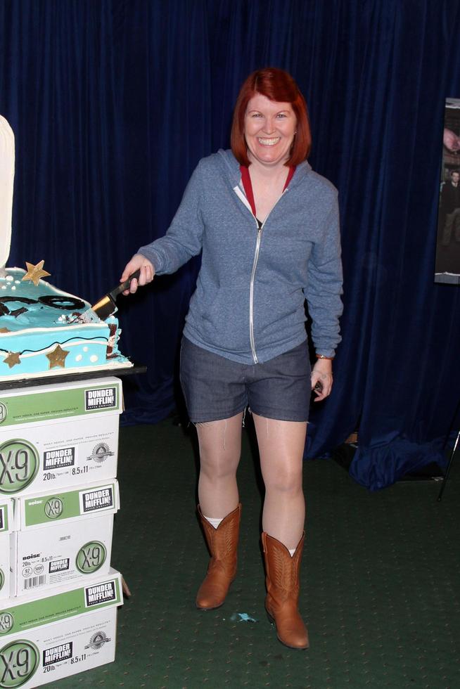 Kate Flannery 100th Episode of The Office  On Location at Calamigos Ranch in Malibu  CA on April 14 20092009 photo