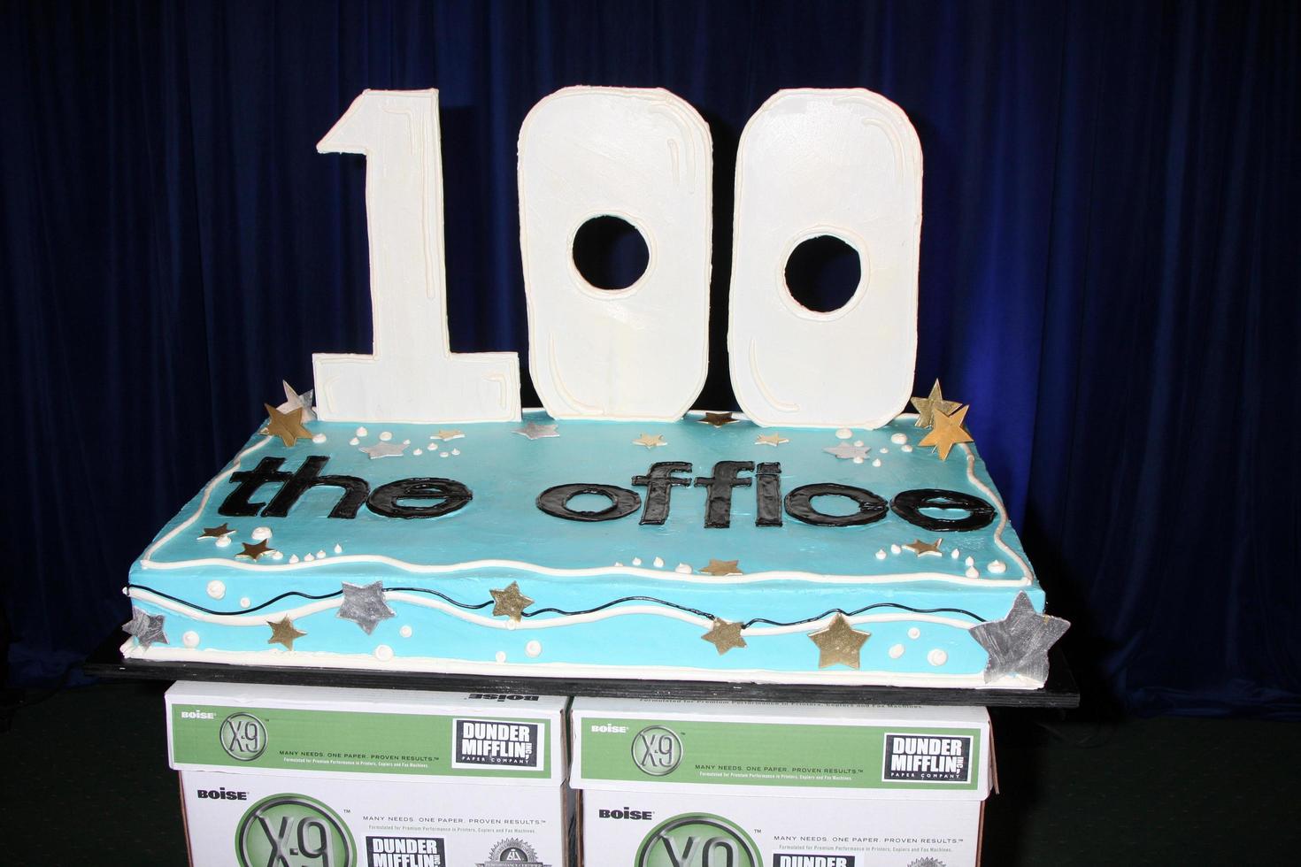 The Office 100th Episode Cake 100th Episode of The Office  On Location at Calamigos Ranch in Malibu  CA on April 14 20092009 photo