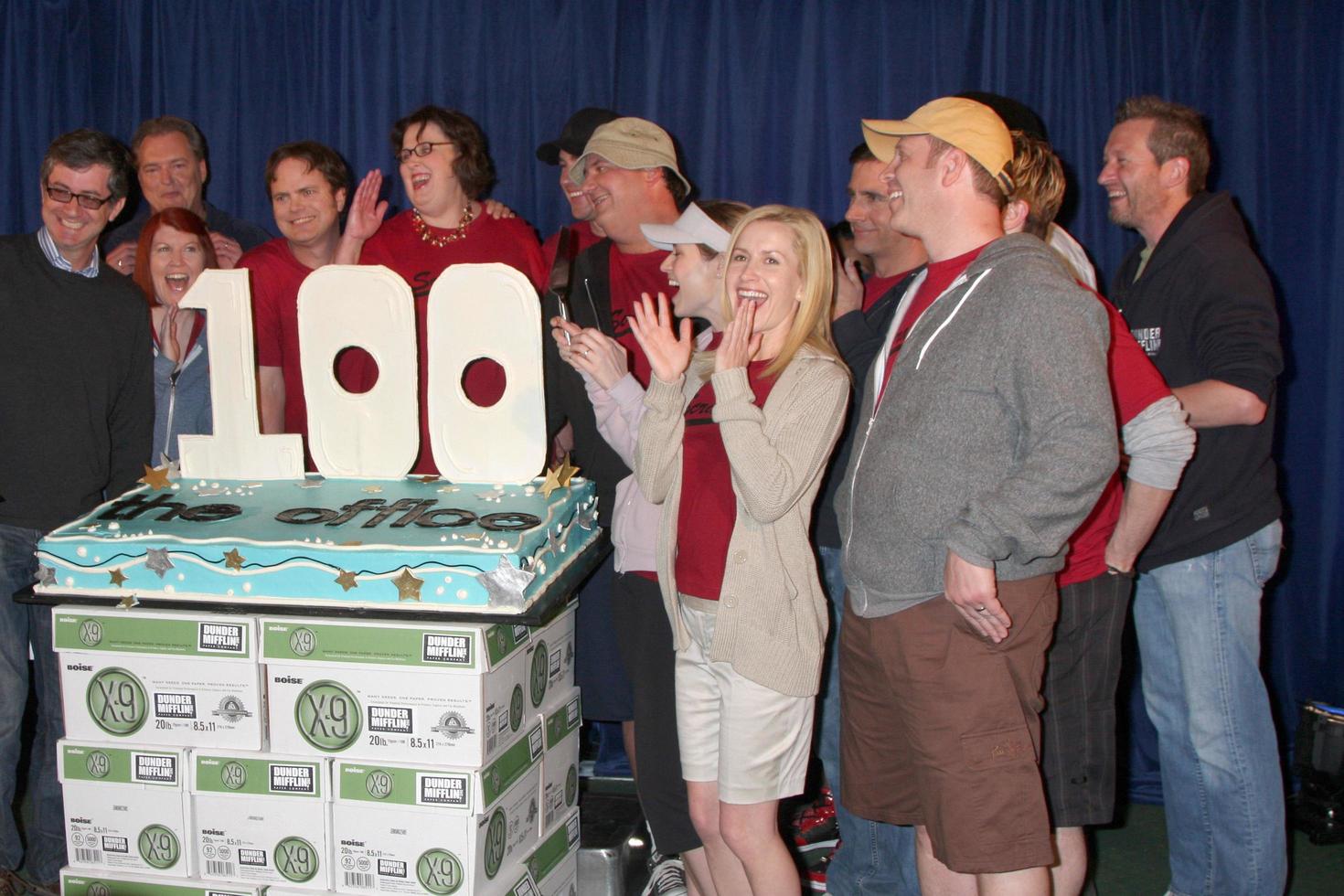 The Office Cast  at the  100th Episode of The Office  On Location at Calamigos Ranch in Malibu  CA on April 14 20092009 photo