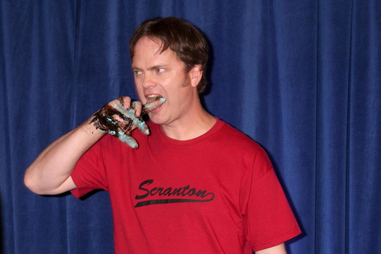 Rainn Wilson    100th Episode of The Office  On Location at Calamigos Ranch in Malibu  CA on April 14 20092009 photo