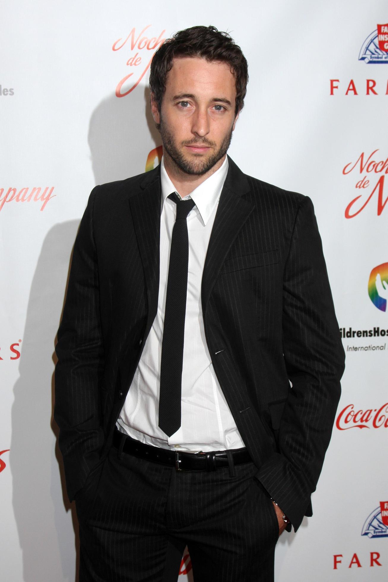 Alex OLaughlin arriving at the Noche De Ninos Gala at the Beverly