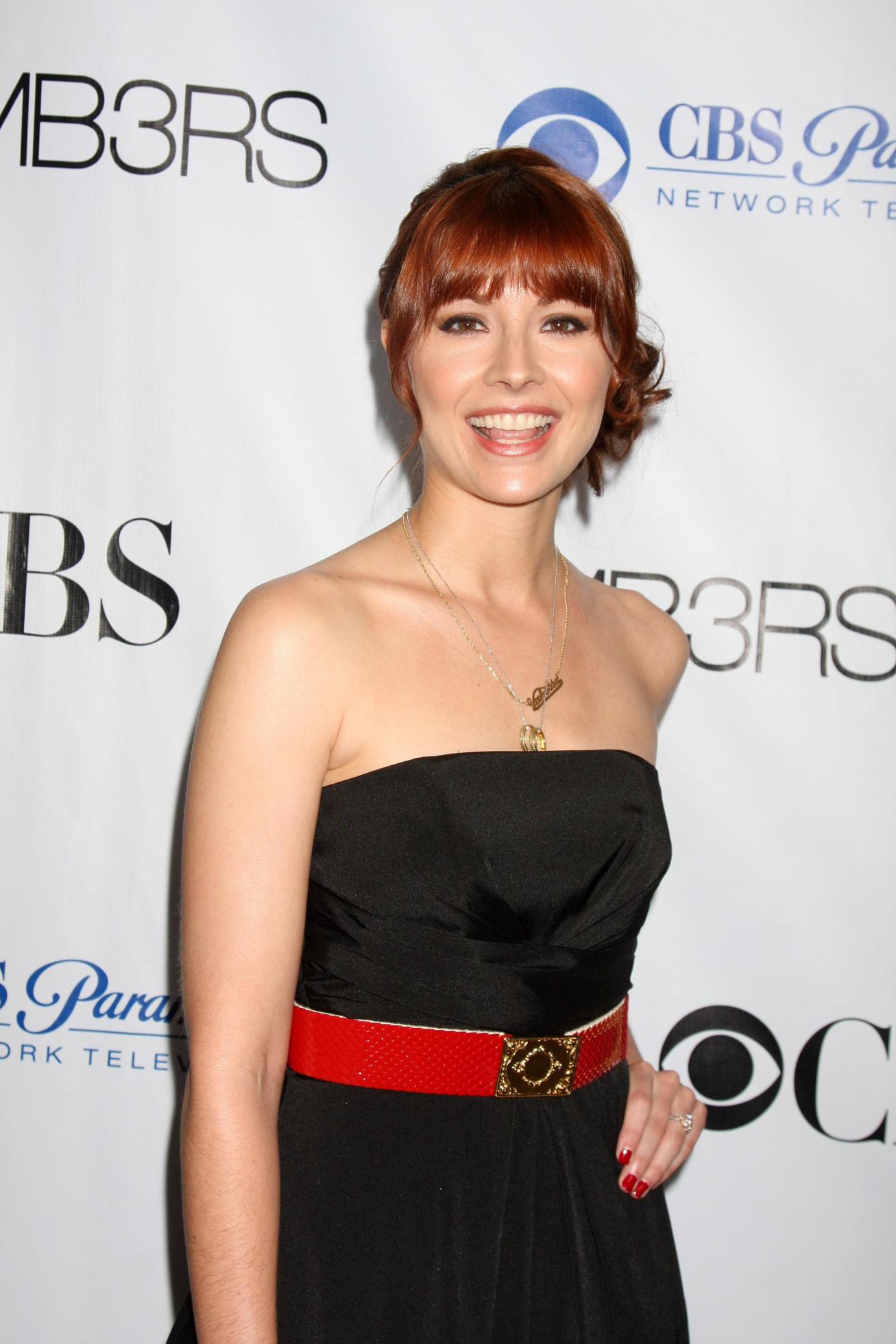 Vanessa Britting arriving at the Numb3rs 100th Episode Party at the