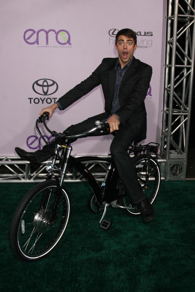 Jonathan Bennett  arriving at the Environmental Media Awards at the Ebell Theater in Los Angeles CA on November 13 20082008 photo