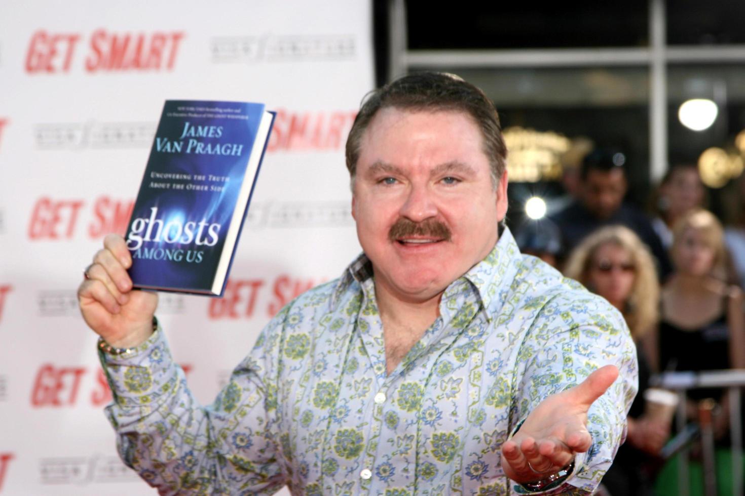 James Van Praagh  arriving at the Premiere of Get Smart  at Manns Village Theater in Westwood CAJune 16 20082008 photo
