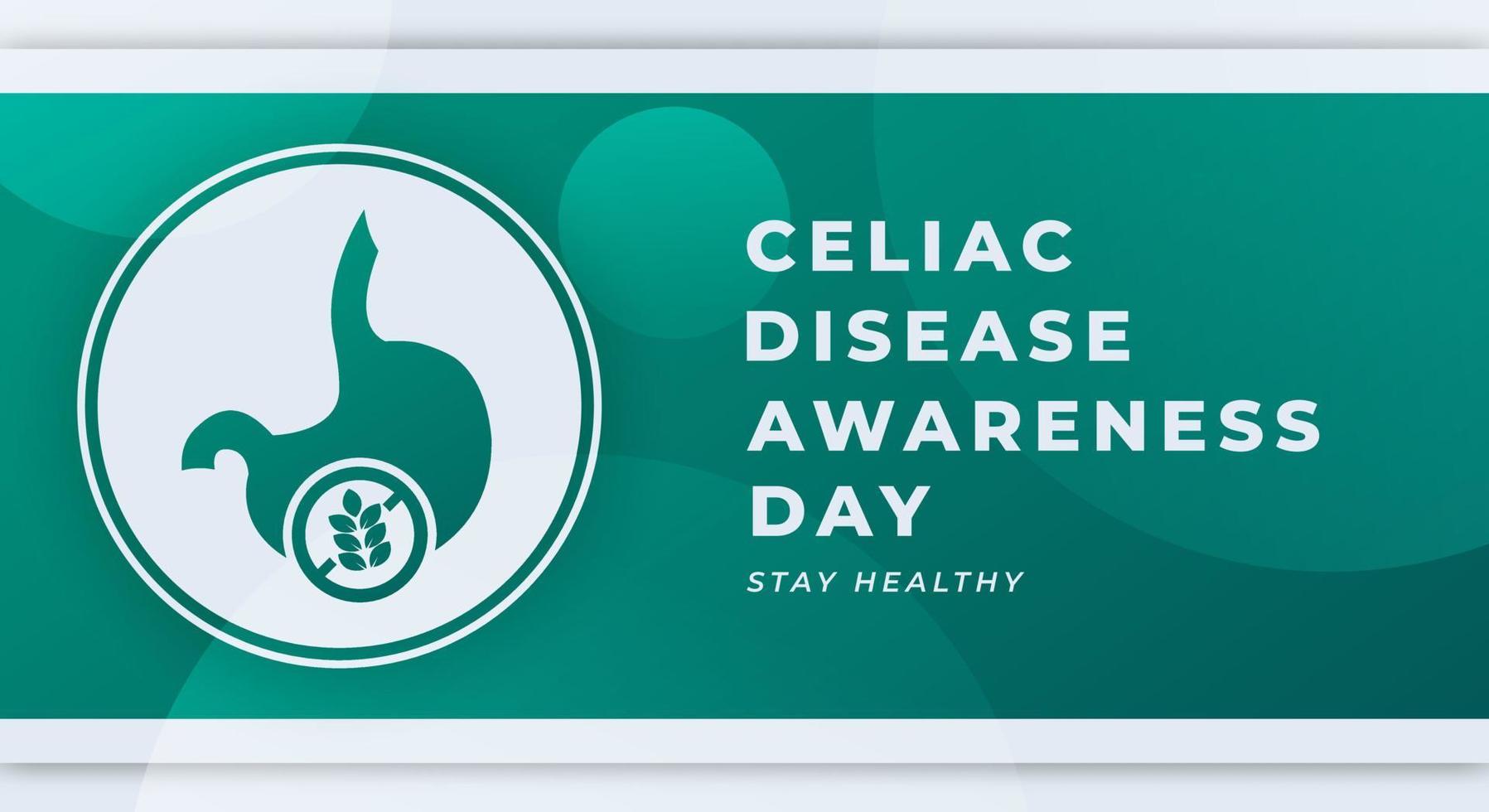 Happy National Celiac Disease Awareness Day Celebration Vector Design Illustration for Background, Poster, Banner, Advertising, Greeting Card