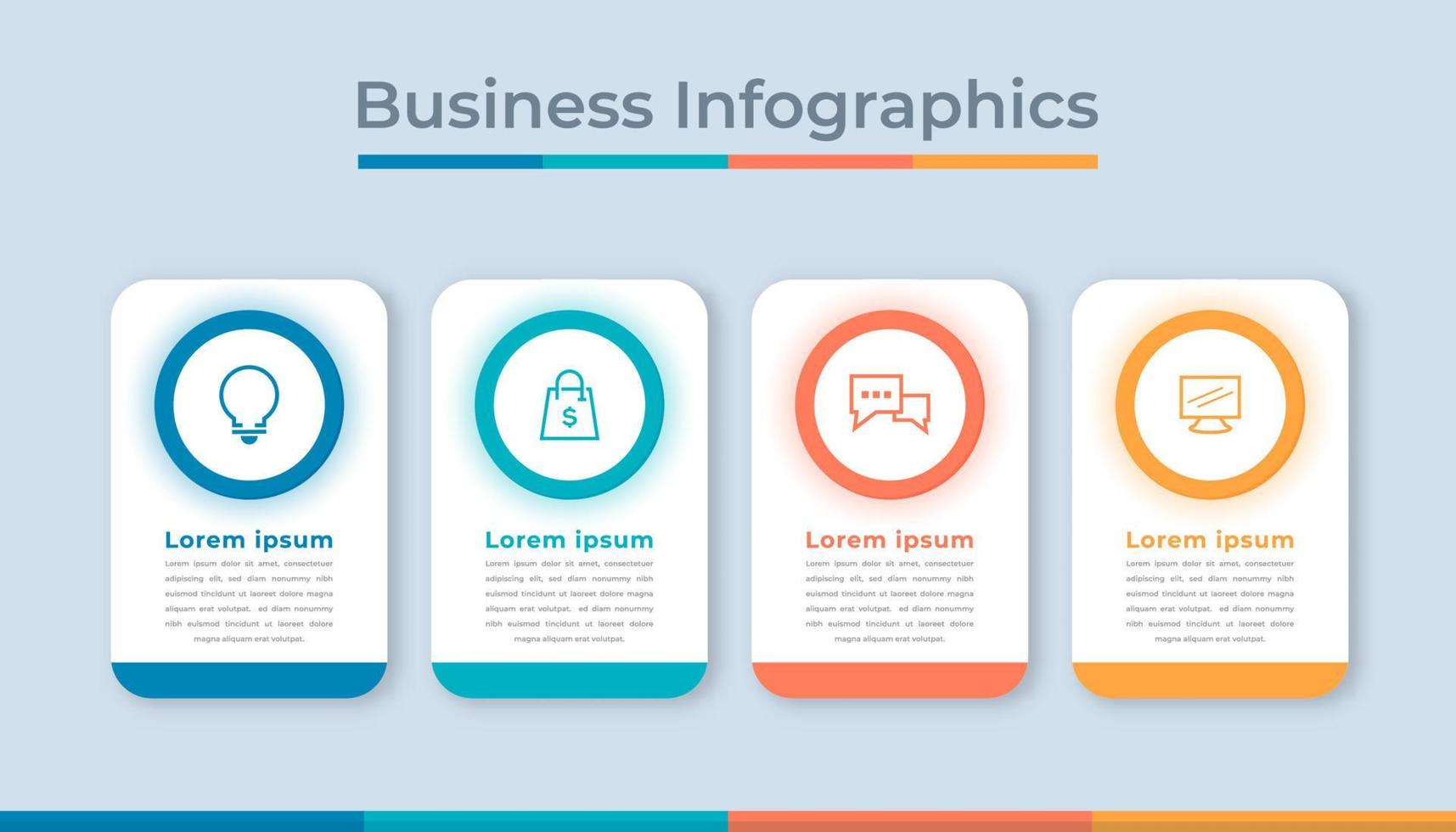 Timeline Infographics Business Data Visualization Process Chart. Abstract Diagram Graph with Steps, Options vector