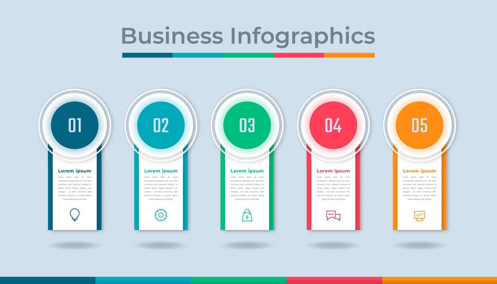 Timeline Infographics Business Data Visualization Process Chart. Abstract Diagram Graph with Steps, Options vector
