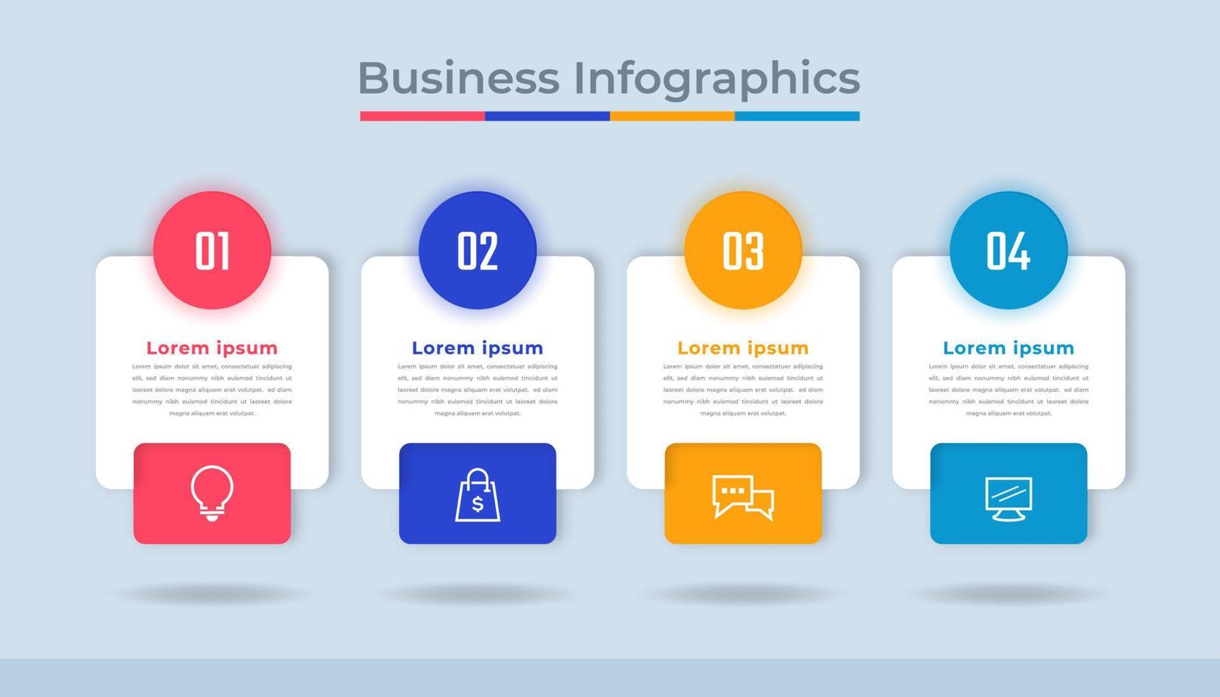 Timeline Infographics Business Data Visualization Process Chart. Abstract Diagram Graph with Steps, Options vector