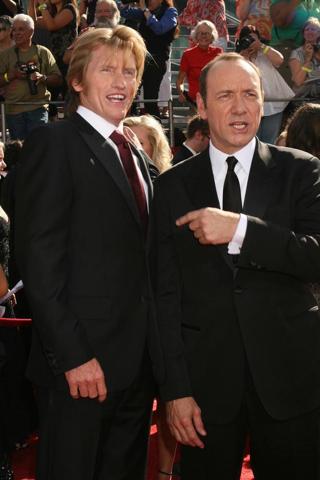 Dennis Leary and Kevin Spaceyarriving at the Primetime Emmys at the Nokia Theater in Los Angeles CA onSeptember 21 20082008 photo