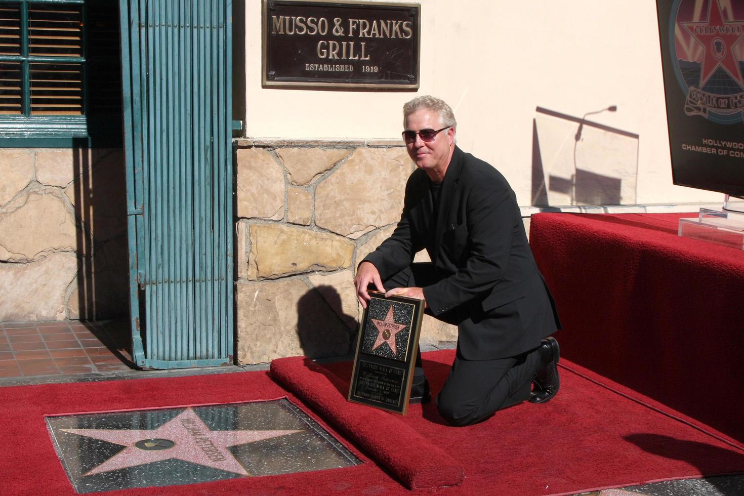William Petersen at  the Hollywood Walk of Fame Star Ceremony for WIlliam Petersen in front of Mussos  Franks Resturant in Los Angeles CA on February 3 20092008 photo