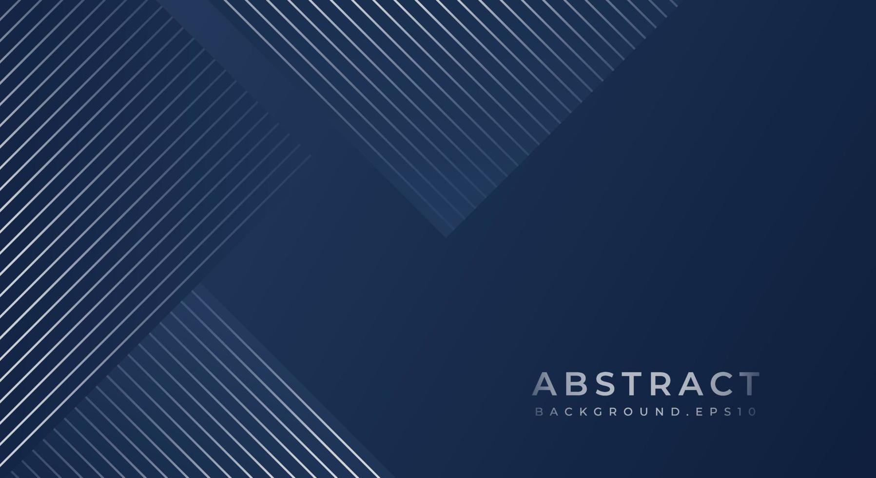 Blue and Grey Metallic Abstract Tech Geometric Linear Background with Copy Space for Text or Message vector