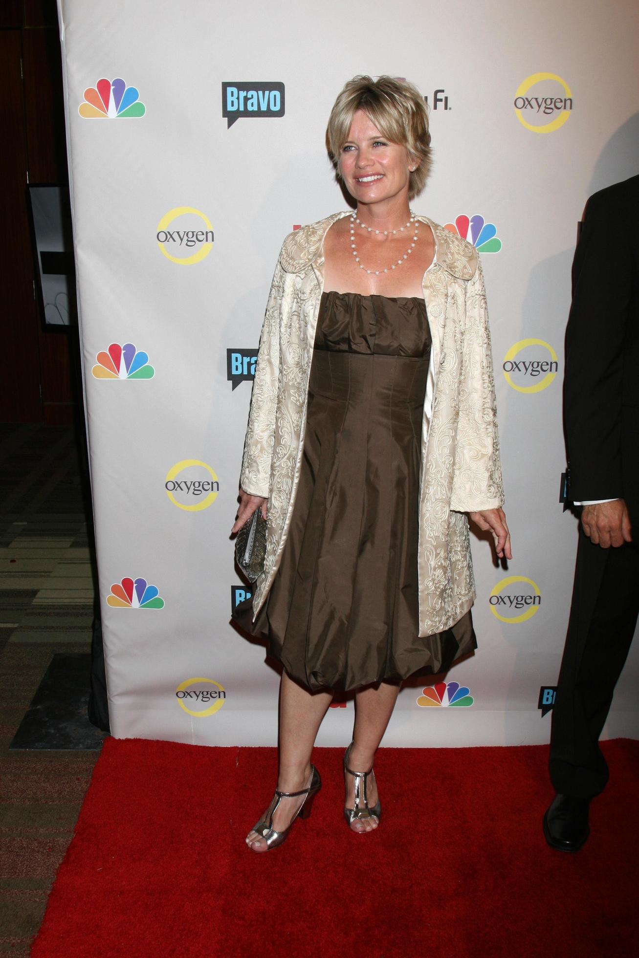 Mary Beth Evans arriving at the NBC TCA Party at the Beverly Hilton