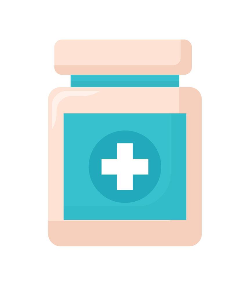 medical bottle design vector