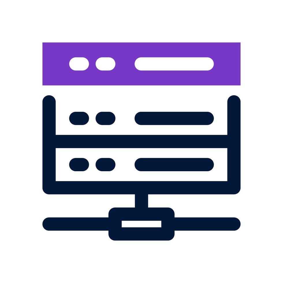 server icon for your website, mobile, presentation, and logo design. vector