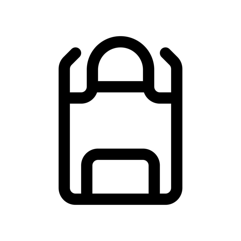 apron icon for your website design, logo, app, UI. vector