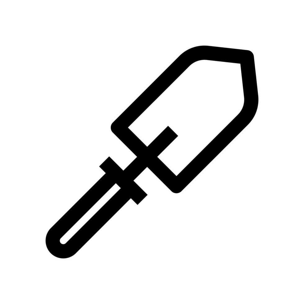 shovel icon for your website, mobile, presentation, and logo design. vector